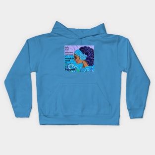 Life Is Like The Ocean Kids Hoodie